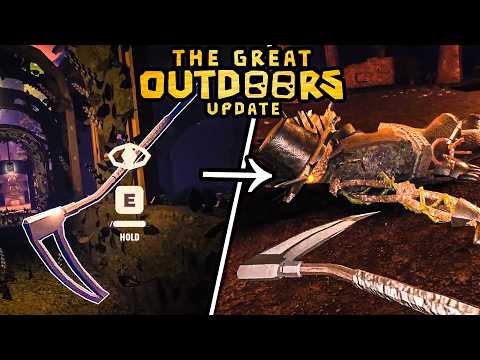 SCYTHE vs ALL ENTITIES in OUTDOORS! (Secret Ending) | DOORS: The Great Outdoors [Showcase]