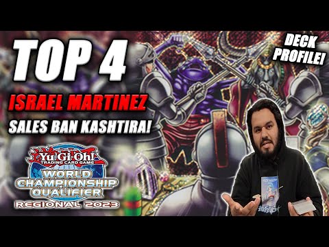 Yu-Gi-Oh! Regional Top 4: Sales Ban Kashtira Deck Profile [ft. Israel Martinez] PHHY Shreveport LA!