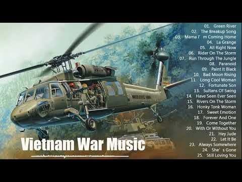 Top 100 Vietnam War Songs - BEST ROCK SONGS VIETNAM WAR MUSIC - Best Classic Rock Of 60s