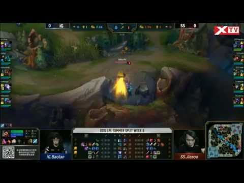[Full] LPL 2016: IG vs SS | Invictus Gaming vs Snake Esports (BLV Tiếng Việt)