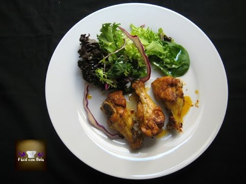 Alitas de pollo al horno