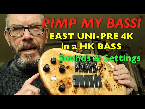 Elektronik-Modifikation EAST UNI-PRE 4K in H&K Bass - Einbau  - Soundeinstellungen -Soundbeispiele