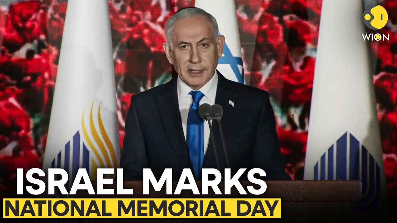 Israel National Memorial Day LIVE: Netanyahu Speaks On Israel's National Memorial Day | WION