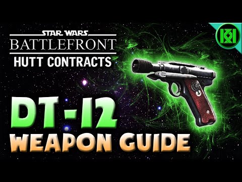 Star Wars Battlefront: DT-12 Rodian Blaster (Gameplay) Weapon Guide | Hutt Unlock (Outer Rim)