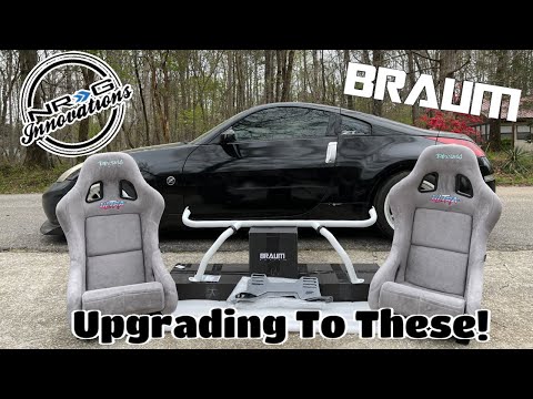 NRG Prisma Seats/Braum Harnesses in 350z!