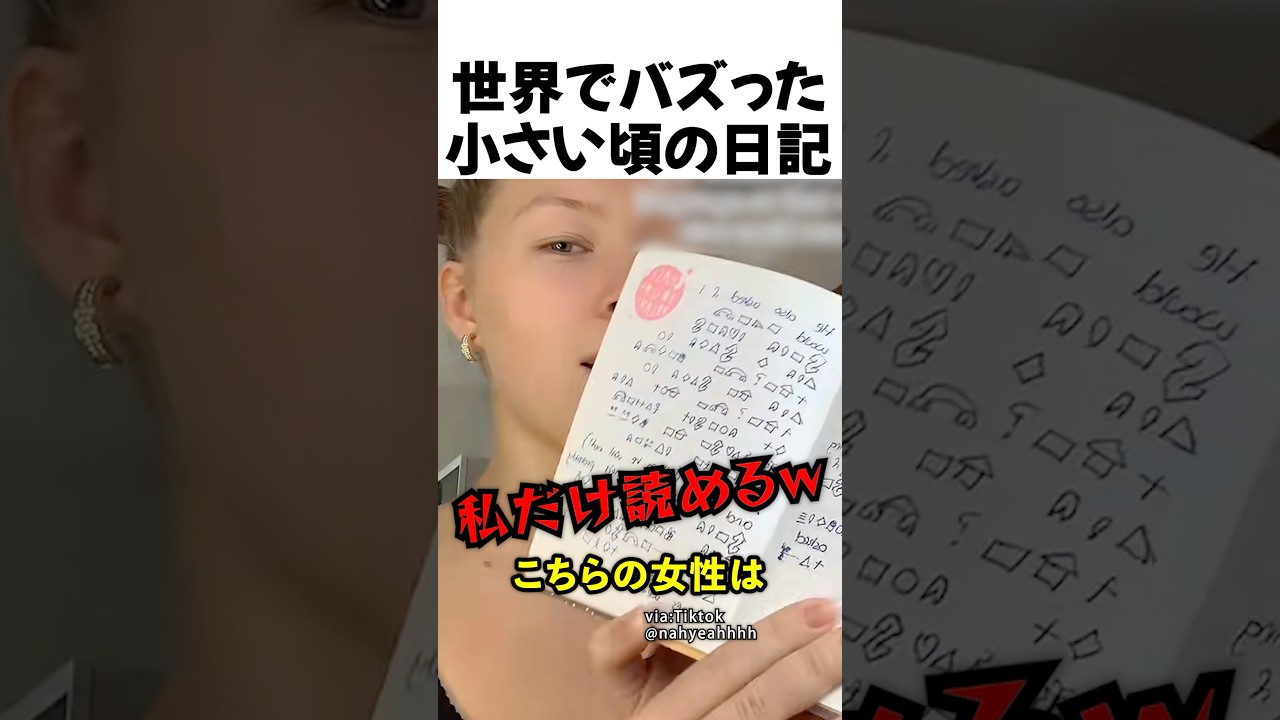 小さい頃の日記