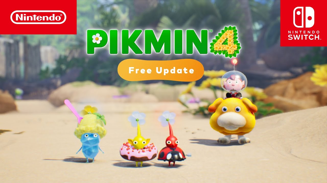 Pikmin 4 – Update Overview – Nintendo Switch - YouTube