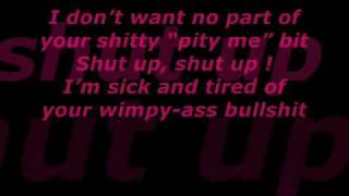 LaFee - Shut up (lyrics)