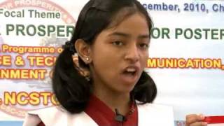 preview picture of video '18th NATIONAL CHILDREN'S SCIENCE CONGRESS (NCSC) 2010, Chennai - Day 4'