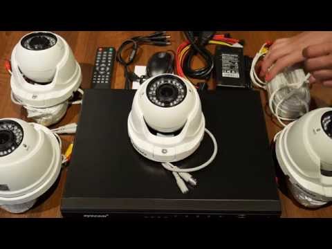 Kit Supraveghere AHD 5002 - 1MP 4 Camere interior varifocale - www.1cctv.ro