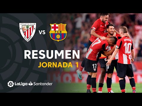 Highlights Athletic Club vs FC Barcelona (1-0)