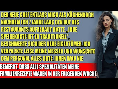 Neuer Chef feuert mich nach Erfolgsjahren – eine Woche später bereuen sie es bitter