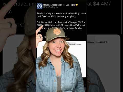 Bondi FINALLY A Step In The Right 2A Direction?!? #2ndamendment #shortsvideo #shortsfeed #shorts Thumbnail