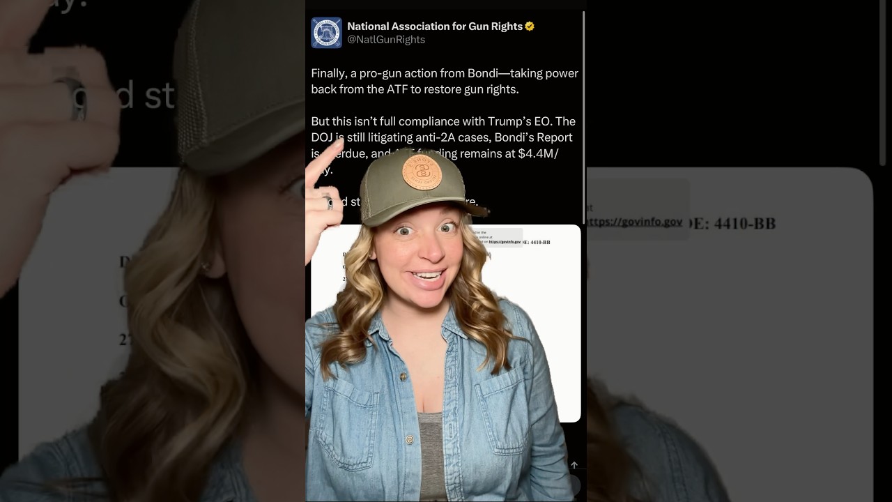 Bondi FINALLY A Step In The Right 2A Direction?!? #2ndamendment #shortsvideo #shortsfeed #shorts