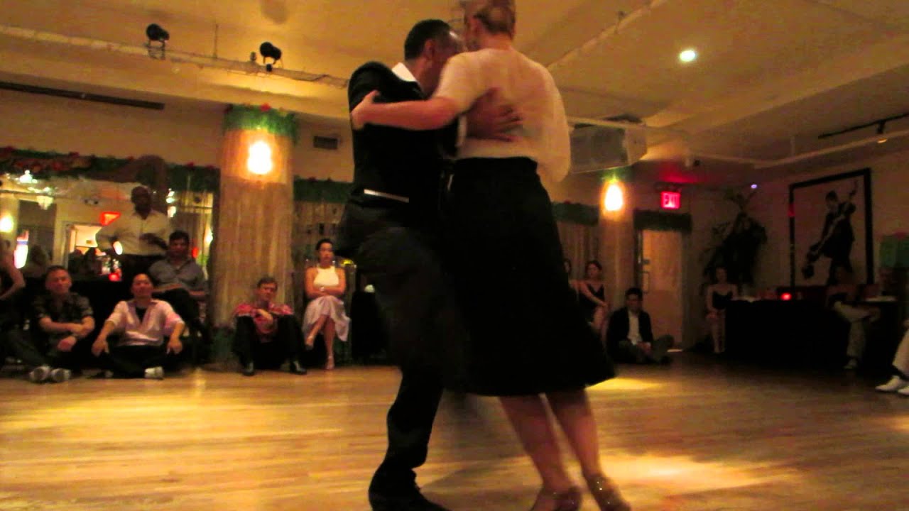 Claudio Villagra and Helena Fernandez @ Tango Nocturne NYC 2015 performance 1