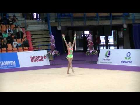 Naomi Malamud (ISR) hoop 1999 Gran Prix Moscow 2014 Qual