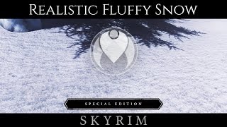 REALISTIC FLUFFY SNOW | Skyrim SE Ultra ENB - Photoreal Graphics | Nvidia GTX 1080
