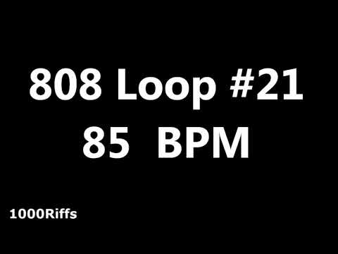 808 Loop Beat # 21 : 85 BPM : Beats Per Minute