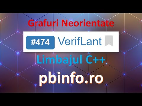 Limbajul C++, problema #474 VerifLant, pbinfo.ro
