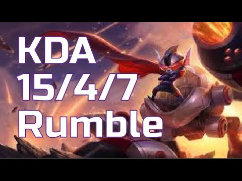 LOL Rumble Vs Corki  - Mid Lane NA Challenger V10.10