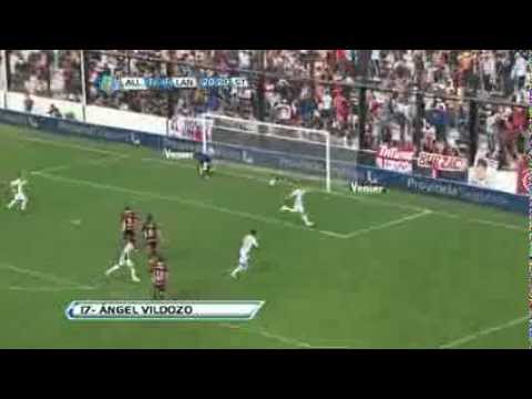 Gol de Vildozo. All Boys 2 - Lanús 1. Torneo Inicial 2012. Fecha 9. Fútbol Para Todos