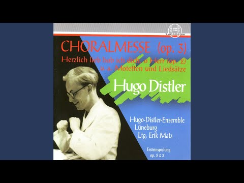 Aus dem Jahrkreis, op. 5: XXXIX. Wie der Hirsch schreiet nach frischem Wasser