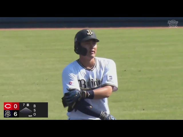 【ファーム】昇格へアピール!! バファローズ・野口智哉 変化球を上手く捉えてタイムリー2ベース!!  2024年5月21日 オリックス・バファローズ 対 広島東洋カープ