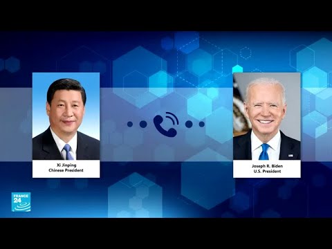 بايدن يبحث مع نظيره الصيني سبل عدم تحول "المنافسة" بين بلديهما إلى "نزاع"