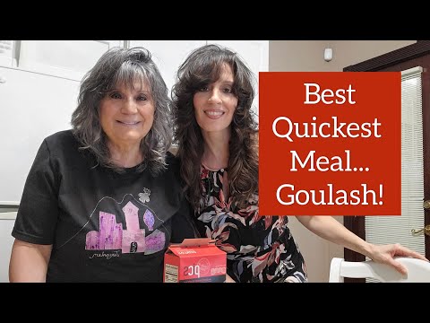Sherry Anne's Life Talk #17 - Best Quickest Meal - Goulash!