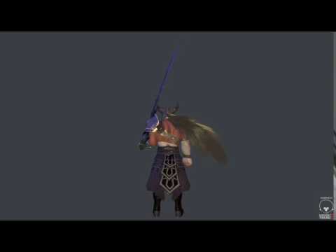 Riot Games - Textured Tryndamere /w Sword