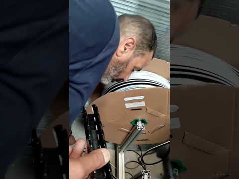 Changer la brosse dans le chenillard du bas