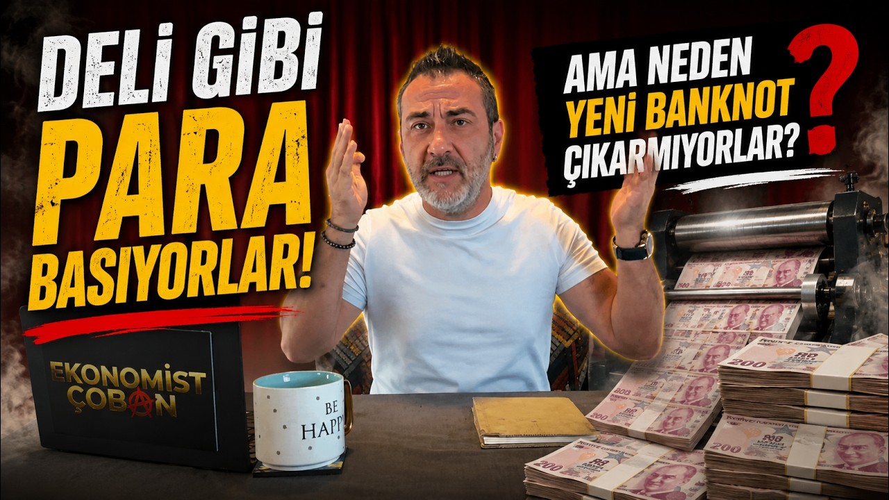 DELİ GİBİ PARA BASIYORLAR Ama Neden Yeni Banknot Basmiyor Basamıyorlar?