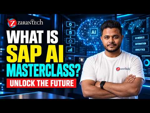 SAP AI Masterclass Live Demo ZaranTech