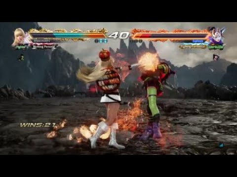 Lili vs Kunimitsu Tekken Noob