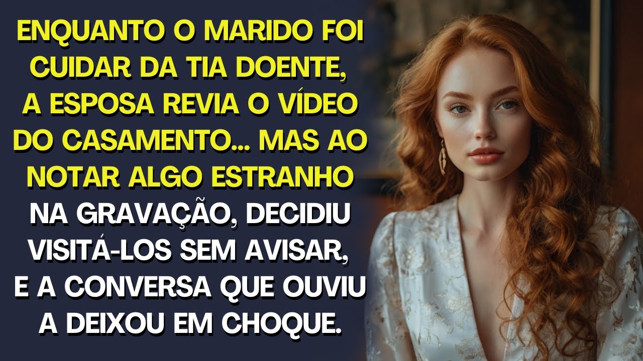 Ao ver o vídeo do seu casamento, ela notou algo estranho; ao investigar, fez uma descoberta terrível