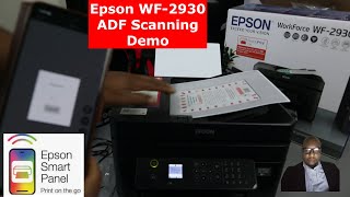 Epson WF- 2930DWF How To Scan With ADF, Print Auto 2-Sided, Print Specific Colour and Share to Email
