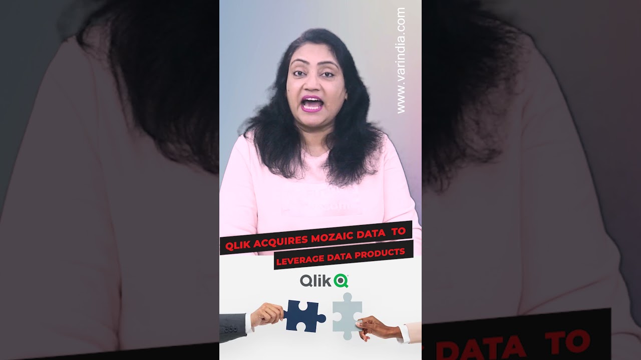 Qlik acquires Mozaic Data to leverage data products #shortsvideo