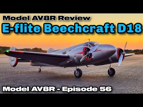 E-Flite Beechcraft D18 1.5m BNF Basic/PNP - Model AV8R Review