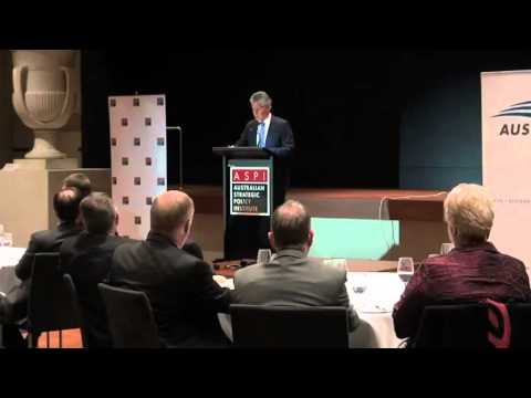 Stephen Smith, Minister for Defence - Australia's changing strategic circumstances