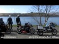 Scotland on motorbikes Hadrian Wall Glasgow Loch ...