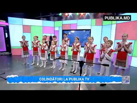 Corul de copii "Lia-Ciocârlia" - Colind la Publika TV