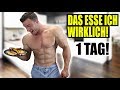 Das esse ich wirklich in 24 Stunden | Ernährung für den schnellsten Muskelaufbau