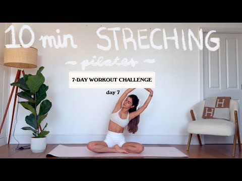 10MIN full body stretching | 7 DAY SUMMER CHALLENGE - day 7 | LIDIAVMERA