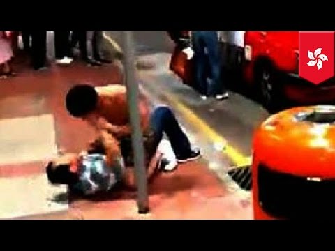 Chinese vs Japanese: Chinese tourist fights Japanese man who cut in Hong Kong taxi line - TomoNews