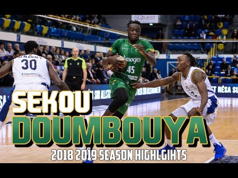 SEKOU DOUMBOUYA HIGHLIGHTS 2018-2019 SEASON - CSP Limoges Jeep Elite & Eurocup - NBA Draft 2019