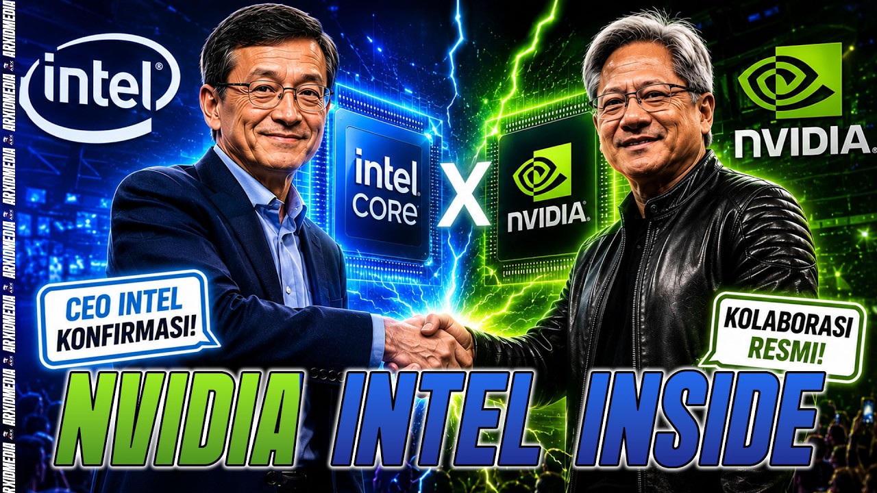 🔴 Live Stream #343 CEO Intel Konfirmasi Kolaborasi dengan NVIDIA! Ada Proyek Rahasia Apa ini?!
