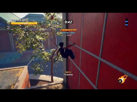 Tony Hawk's™ Pro Skater™ 1 + 2: Wallride 5 Bells - School Level