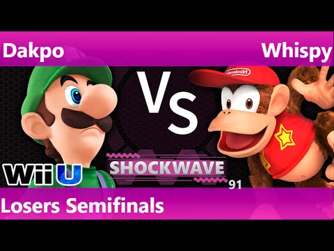 SW Plano 91 - FX | Dakpo (Luigi) vs MB | Whispy (Diddy) Losers Semifinals - Smash 4