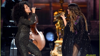Maren Morris &amp; Alicia Keys Perform &#39;Once&#39; at the Grammys 2017 - Watch Here!