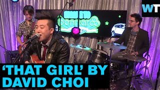 David Choi Performs &quot;That Girl&quot; | #Escape2Roo